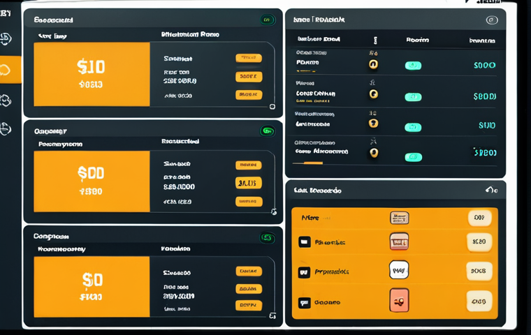**
"Financial dashboard interface, showcasing automated bank synchronization, categorized spending (food, entertainment, transport), budget planning tools, charts displaying expense analysis, secure connection padlock icon, modern UI design, Polish Złoty currency."
**